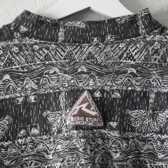 Rusty Vintage RARE NWT Surf Tee Gray Size L 90’s - Picture 7 of 10